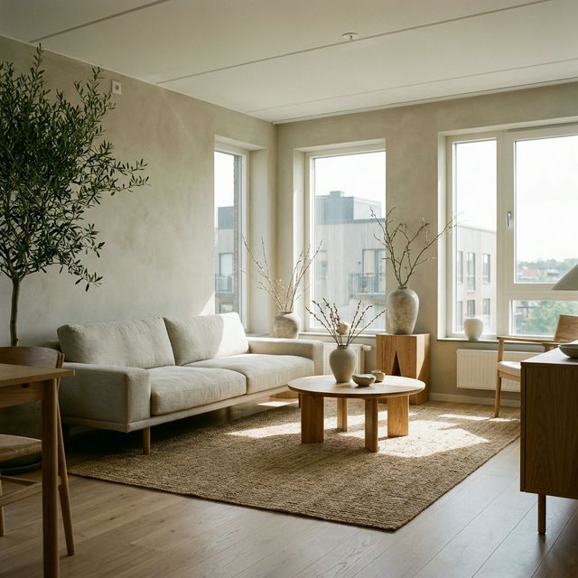 Светлый интерьер